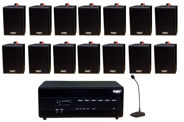 Top 05 combo Loa thông báo, phát nhạc nền tự động toà nhà, văn phòng tốt nhất thị trường