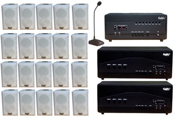 Top 05 combo Loa thông báo, phát nhạc nền tự động toà nhà, văn phòng tốt nhất thị trường