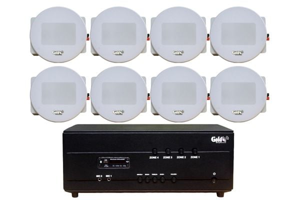 Top 10 combo loa âm trần, Loa thông báo, loa phát nhạc nền tự động cho quán, loa âm trần nhà hàng, yoga, shop, cửa hàng, Amply 4 - 6 vùng âm lượng, loa được thiết kế riêng cho quán, bật lớn không tạp âm, miễn phí công lắp đặt, bảo hành dài hạn 5 năm.