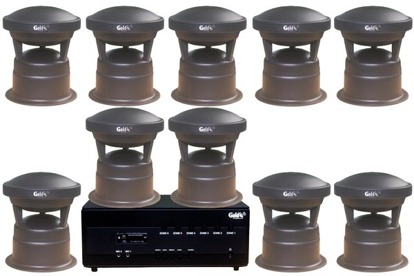 Top 12 loa sân vườn treo tường chống nước, loa đặt tại sân vườn cho khu nghỉ dưỡng, công viên ngoài trời