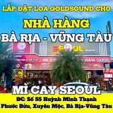 Loa nhà hàng phát nhạc nền tự động cho Mì Cay SEOUL Hồ Tràm, Bà Rịa - Vũng Tàu, loa được thiết kế riêng cho quán, bật lớn không tạp âm, miễn phí công lắp đặt, bảo hành dài hạn 5 năm
