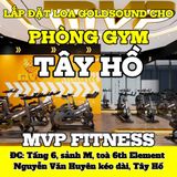 Loa phòng gym, fitness cho MVP FITNESS Nguyễn Văn Huyên, TP Hà Nội, loa được thiết kế riêng cho quán, bật lớn không tạp âm, miễn phí công lắp đặt, bảo hành dài hạn 5 năm
