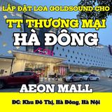 Loa treo tường phát nhạc nền cho AEON MALL Ha Dong, loa được thiết kế riêng cho quán, bật lớn không tạp âm, miễn phí công lắp đặt, bảo hành dài hạn 5 năm