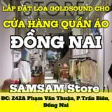 Loa treo tường phát nhạc nền cho SamSam Store, Đồng Nai, loa được thiết kế riêng cho quán, bật lớn không tạp âm, miễn phí công lắp đặt, bảo hành dài hạn 5 năm