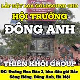 Loa hội trường sân khấu cho Thiên Khôi Group Đông Anh, TP Hà Nội, loa được thiết kế riêng cho quán, bật lớn không tạp âm, miễn phí công lắp đặt, bảo hành dài hạn 5 năm