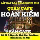 Loa quán cafe phát nhạc nền tự động cho quán sắn.cafe - Nguyễn Thái Học, loa được thiết kế riêng cho quán, bật lớn không tạp âm, miễn phí công lắp đặt, bảo hành dài hạn 5 năm