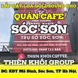 Loa quán cafe phát nhạc nền tự động cho Thiên Khôi Coffee, Sóc Sơn, loa được thiết kế riêng cho quán, bật lớn không tạp âm, miễn phí công lắp đặt, bảo hành dài hạn 5 năm