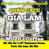 Loa quán cafe, phát nhạc nền tự động cho Muzili Coffee, loa được thiết kế riêng cho quán, bật lớn không tạp âm, miễn phí công lắp đặt, bảo hành dài hạn 5 năm
