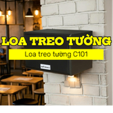 Loa vệ tinh treo tường C101 - 15w (số lượng 01 loa), công suất 15w, loa bass 3 inch, kích thước rộng 21 cm, cao 14 cm, sâu 15.25 cm, bảo hành dài hạn 5 năm.