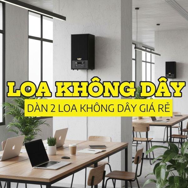 Dàn loa không dây treo tường: 2 loa không dây bluetooth TR88 - 88w tích hợp amply