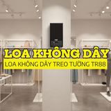 Loa treo tường bluetooth TR88 tích hợp amply,  công suất 88w, Bass 4 inch, Tress 2 inch, bluetooth 5.0, cổng rca, khe usb, thiết kế loa thùng gỗ cao 39 cm, rộng 20 cm, sâu 20 cm. Bảo hành 12 tháng