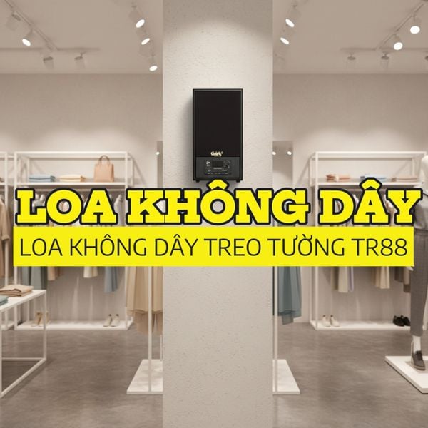 Loa treo tường bluetooth TR88 tích hợp amply,  công suất 88w, Bass 4 inch, Tress 2 inch, bluetooth 5.0, cổng rca, khe usb, thiết kế loa thùng gỗ cao 39 cm, rộng 20 cm, sâu 20 cm. Bảo hành 12 tháng