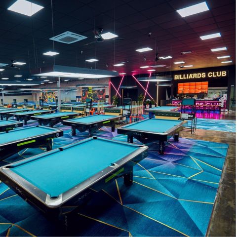 Loa billiard phát nhạc nền tự động Goldsound cho NIZ Billiards Club BKPRO, Đà Nẵng, loa được thiết kế riêng cho quán, bật lớn không tạp âm, miễn phí công lắp đặt, bảo hành dài hạn 5 năm