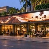 Màn hình LED Quán cafe, Nhà hàng, Quán Bar - BH 5 năm