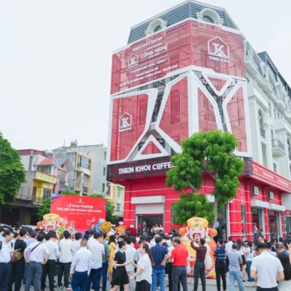 Loa treo tường phát nhạc nền cho Thiên Khôi Group - Chi nhánh Bắc Ninh, loa được thiết kế riêng cho quán, bật lớn không tạp âm, miễn phí công lắp đặt, bảo hành dài hạn 5 năm