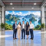 Màn hình LED cho Công ty, màn LED cho Nhà xưởng - BH 5 năm