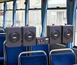 Dàn âm thanh xe ô tô: A120 CAR + 4 V40CAR, chuyên loa xe khách, xe tải, xe du lịch