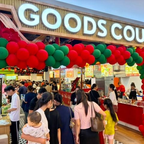 Loa treo tường phát nhạc nền cho Goods Court, TP. Hà Nội, loa được thiết kế riêng cho quán, bật lớn không tạp âm, miễn phí công lắp đặt, bảo hành dài hạn 5 năm