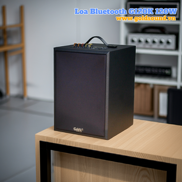 Loa Bluetooth G120K Goldsound (120w, Bluetooth 5.0, RCA, USB)