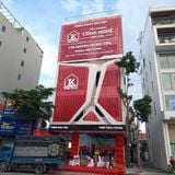 Loa hội trường sân khấu Gold4Acoustic cho Thiên Khôi Group Chi nhánh Hưng Yên, loa được thiết kế riêng cho quán, bật lớn không tạp âm, miễn phí công lắp đặt, bảo hành dài hạn 5 năm