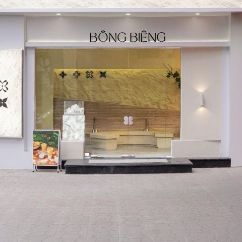 Loa âm trần phát nhạc nền cho quán Trà sữa Bông Biêng - Lê Văn Lương, Hà Nội, loa được thiết kế riêng cho quán, bật lớn không tạp âm, miễn phí công lắp đặt, bảo hành dài hạn 5 năm