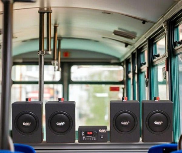 Dàn âm thanh xe ô tô: A120 CAR + 4 V40CAR, chuyên loa xe khách, xe tải, xe du lịch