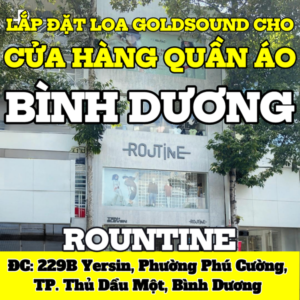 Loa treo tường phát nhạc nền tự động cho Routine Bình Dương, loa được thiết kế riêng cho quán, bật lớn không tạp âm, miễn phí công lắp đặt, bảo hành dài hạn 5 năm