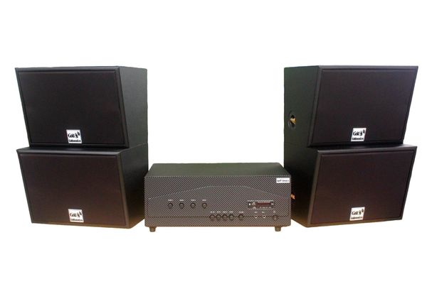 [Diện tích 120m2 + 04 Kênh] Amply A917 - 4K + 4 V130, Amply hai vùng âm lượng, loa được thiết kế riêng, bật lớn không tạp âm, miễn phí công lắp đặt, bảo hành dài hạn 5 năm.