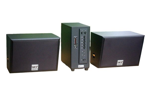[Diện tích 80m2 + 02 Kênh] A384 Goldsound 2 vùng âm lượng 380w + 2 loa Goldsound chống nước ngoài trời V130NT 130w, loa được thiết kế riêng cho quán, bật lớn không tạp âm, miễn phí công lắp đặt, bảo hành 12 tháng