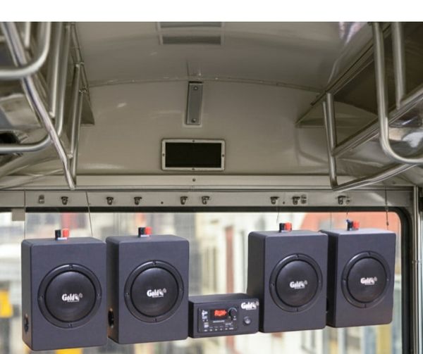 Dàn âm thanh xe ô tô: A120 CAR + 4 V40CAR, chuyên loa xe khách, xe tải, xe du lịch