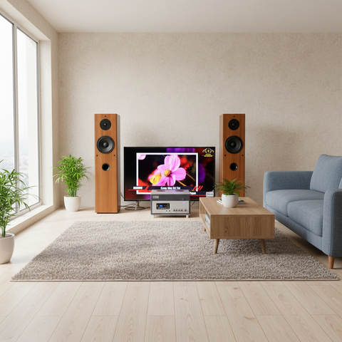 Dàn loa cây A800-V260  (cặp loa cây V260 và âm ly A800)