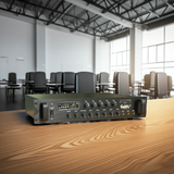 Amply A1000F: âm ly phóng thanh (công suất 1000w, 5 vùng, bluetooth, USB, SD Card, AUX)