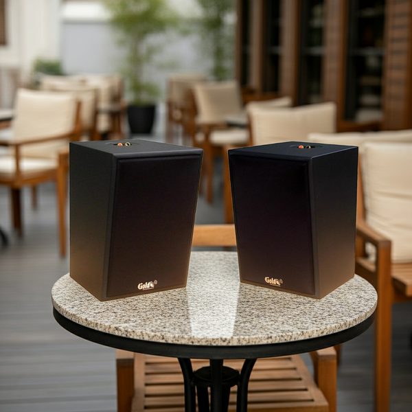 Loa Goldsound vệ tinh treo tường V70C-PU (số lượng 01 loa), công suất 70w, loa Bass 5.25 inch, treble 10 cm, kích thước rộng 22.5 cm, cao 32.5 cm, sâu 24.5 cm, phủ da cao cấp, bảo hành dài hạn 5 năm.