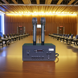 Amply A907Mi ( Công suất 900w, tích hợp Micro không dây, đủ kết nối Bluetooth, RCA, AV, USB) chuyên dụng cho hội trường, quán cafe Acoustic, hát karaoke...)