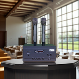 Amply A907Mi TH ( Công suất 900w, tích hợp Micro không dây, đủ kết nối Bluetooth, RCA, AV, USB) chuyên dụng cho quán cafe Acoustic, hát karaoke...)