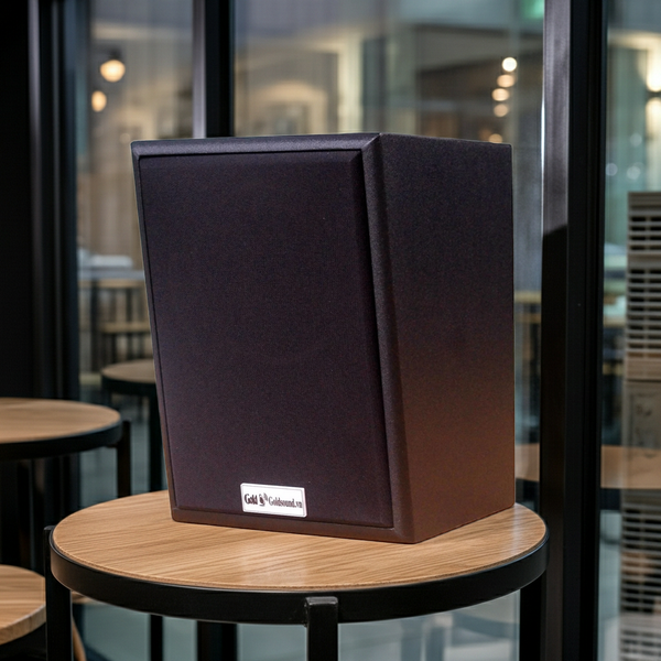 Loa Goldsound vệ tinh treo tường V25C DA (Số lượng 1 loa) công suất 25w, loa bass 4 inch, treble 5 cm, kích thước rộng 17 cm, cao 24 cm, sâu 22.5 cm, bảo hành dài hạn 5 năm.