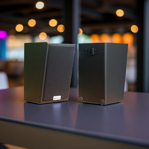 Loa Goldsound vệ tinh treo tường V40C SG (Số lượng 1 loa) công suất 40w, loa bass 4 inch, treble 2 inch, kích thước rộng 18.5 cm, cao 28 cm, sâu 22.5 cm, bảo hành dài hạn 5 năm.