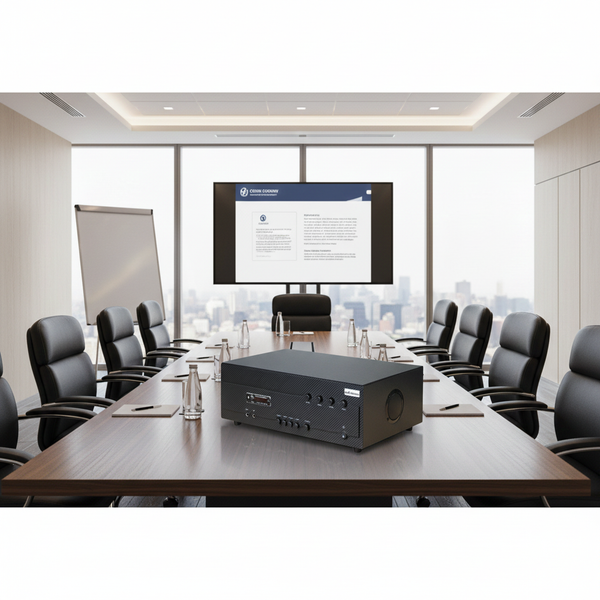 Amply A384 - TH - 4K: 4 phân vùng đầu ra (800w, đủ kết nối Bluetooth, RCA, AV, USB)