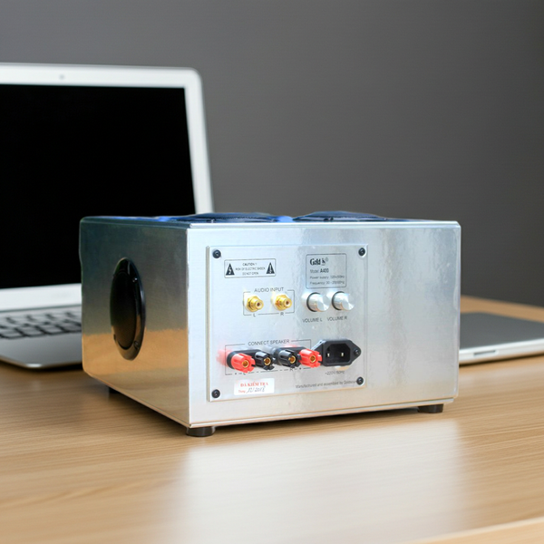 Loa cafe, Loa nhà hàng: Amply A400 ( điều chỉnh 2 khu âm thanh riêng biệt)