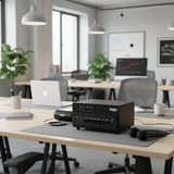 Amply A384PU - 2K - SG 380w, 2 vùng âm lượng, đủ kết nối Bluetooth, RCA, AV, USB