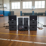 [Diện tích 160m2] A907PU-2K Goldsound 900w + 8 loa Goldsound ngoài trời V101-NT - 15w, loa được thiết kế riêng cho quán, bật lớn không tạp âm, không bao gồm công lắp đặt, bảo hành 12 tháng