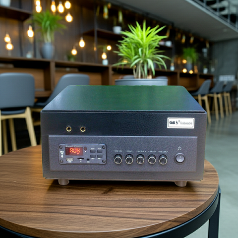 Âm ly A382 Goldsound (380w) (điều chỉnh 2 khu âm thanh riêng biệt)