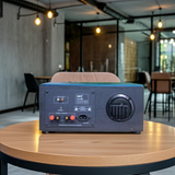 Amply Goldsound A900 Goldsound (công suất 900w, 2 phân vùng đầu ra, đủ kết nối Bluetooth, RCA, AV, USB)