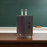 Loa trường học D230PU - MI, pin 4-6h, công suất 230w, bass 20 cm, treble 10 cm, bluetooth 5.0, cổng cắm Micro, cổng rca, khe usb, thiết kế loa thùng gỗ. Bảo hành 12 tháng