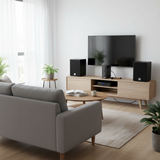 Dàn loa hát karaoke gia đình M230mi (Amply 900w + Loa 230 + 2 Micro không dây)