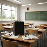 Loa trường học G120 Goldsound: 1 Micro có dây, công suất 120w, bass 20cm, treble 10cm, bluetooth 5.0