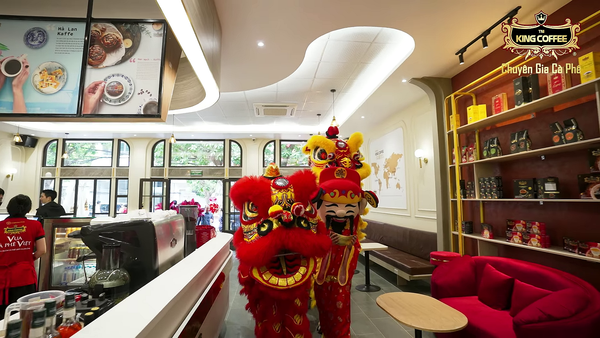 Loa cho King Coffee, Hải Phòng, loa được thiết kế riêng cho quán, bật lớn không tạp âm, miễn phí công lắp đặt, bảo hành dài hạn 5 năm