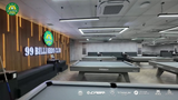 Loa treo tường phát nhạc nền cho 99 Billiards Club cơ sở 12, Hà Nội, loa được thiết kế riêng cho quán, bật lớn không tạp âm, miễn phí công lắp đặt, bảo hành dài hạn 5 năm