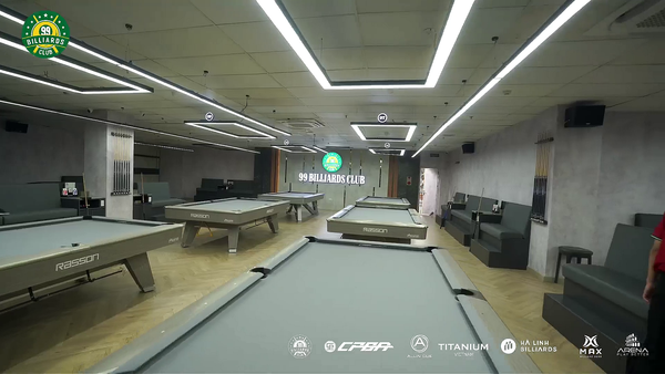 Loa treo tường phát nhạc nền cho 99 Billiards Club cơ sở 12, Hà Nội, loa được thiết kế riêng cho quán, bật lớn không tạp âm, miễn phí công lắp đặt, bảo hành dài hạn 5 năm