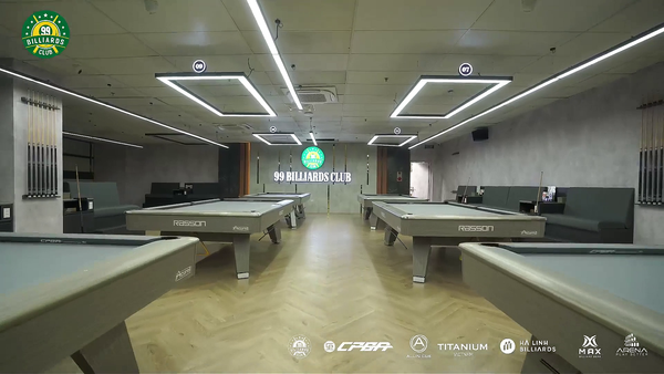 Loa treo tường phát nhạc nền cho 99 Billiards Club cơ sở 12, Hà Nội, loa được thiết kế riêng cho quán, bật lớn không tạp âm, miễn phí công lắp đặt, bảo hành dài hạn 5 năm